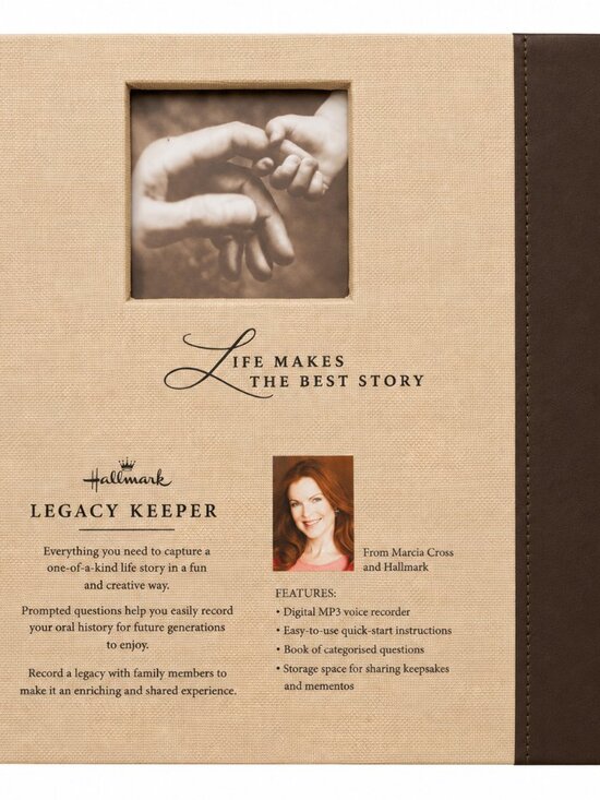 Other - Hallmark Legacy Keeper Life Story Memory Book MP3 Recorder New